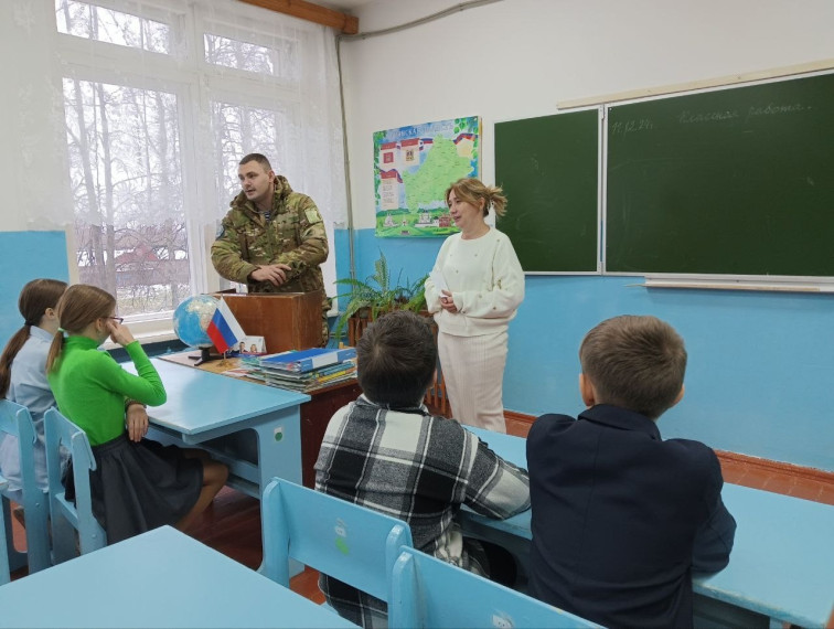 Классная встреча с участником СВО.